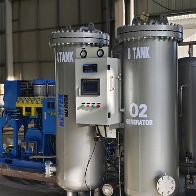 In-House Oxygen Generator Use in Biogas Production
